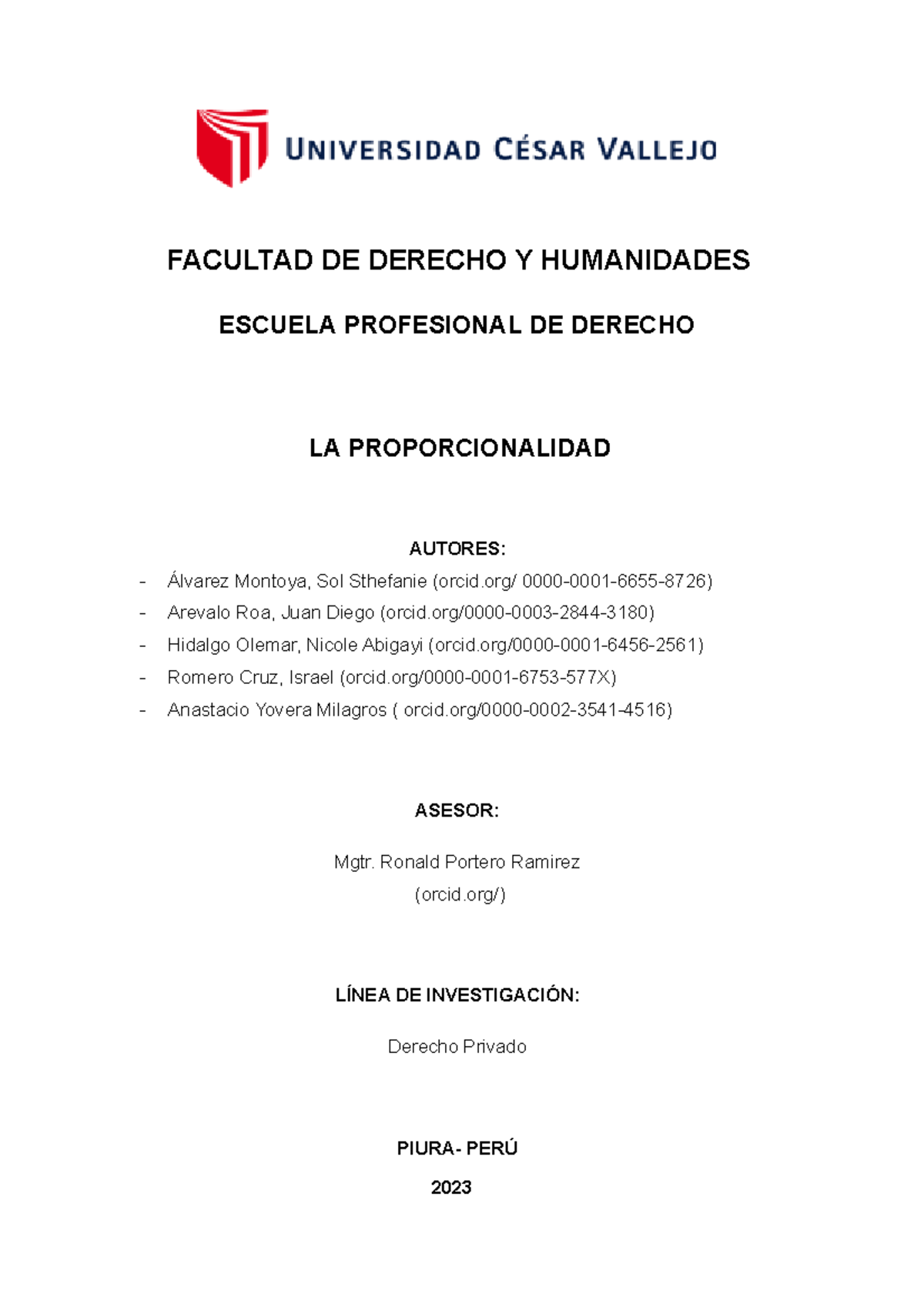 Facultad De Derecho Y Humanidades Facultad De Derecho Y Humanidades Escuela Profesional De 6859