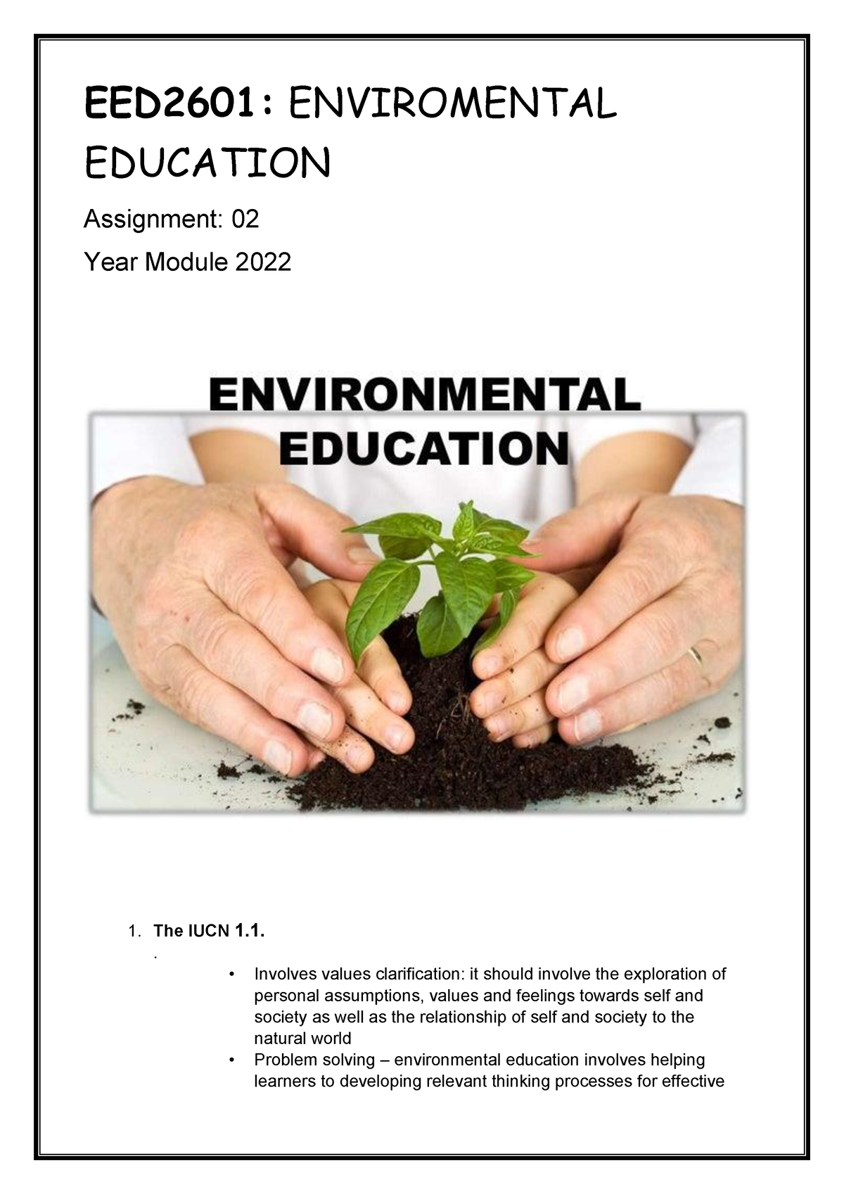 eed2601 assignment 2 answers