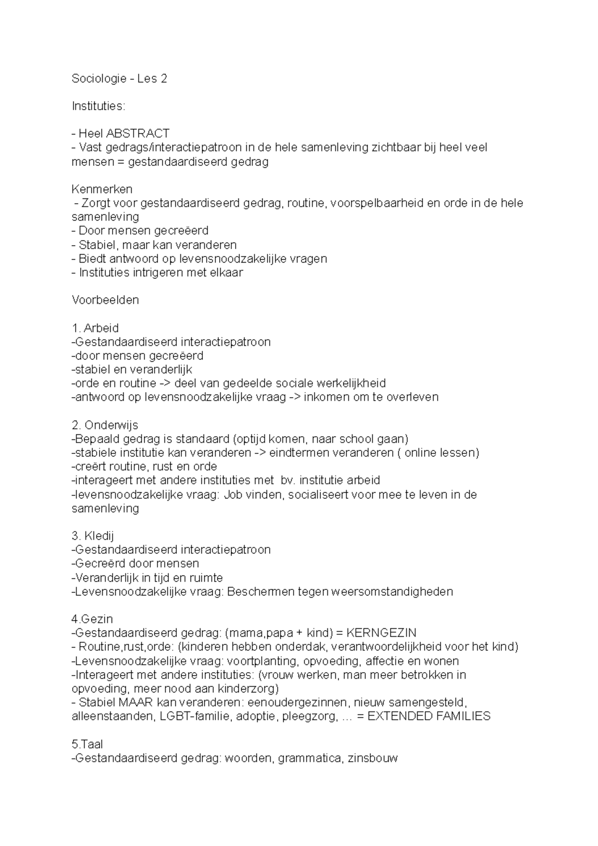 Sociologie 2023 2024 Sociologie Les 2 Instituties Heel ABSTRACT   Thumb 1200 1698 