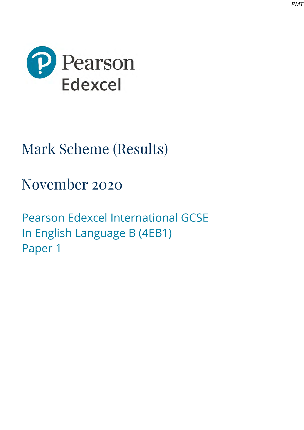 igcse english language coursework mark scheme