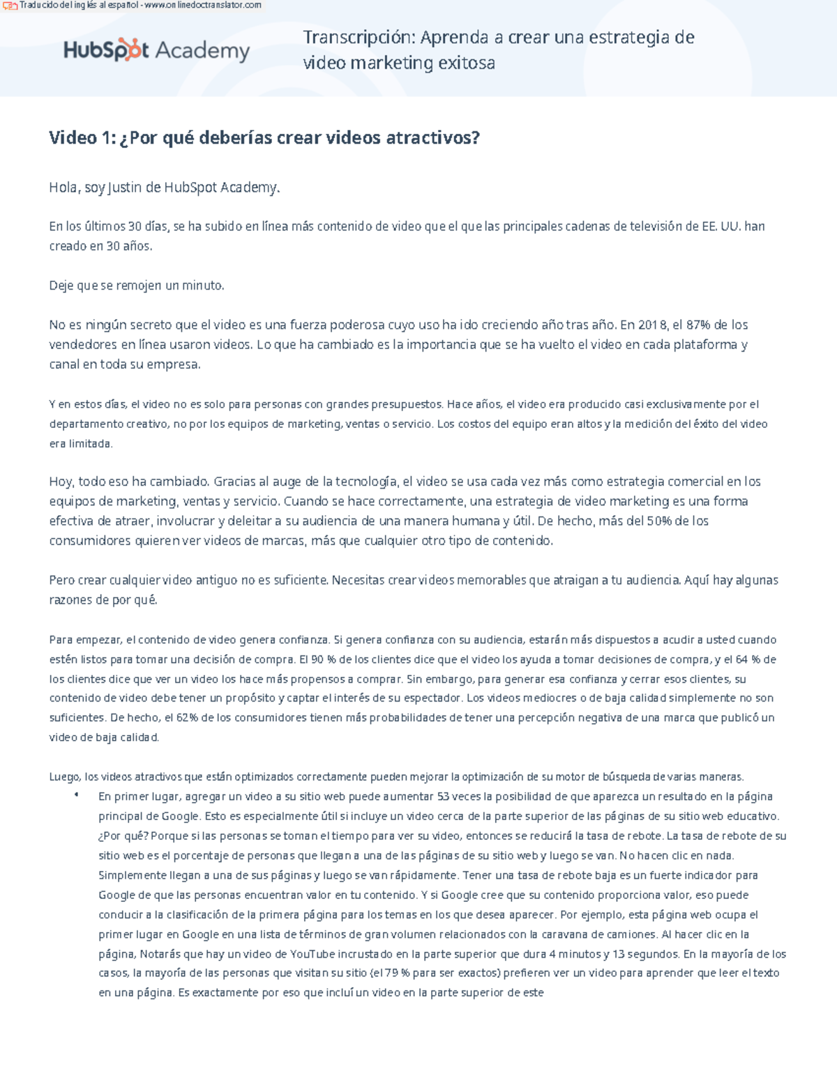 Lesson how to create a successful video marketing strategy Script ...