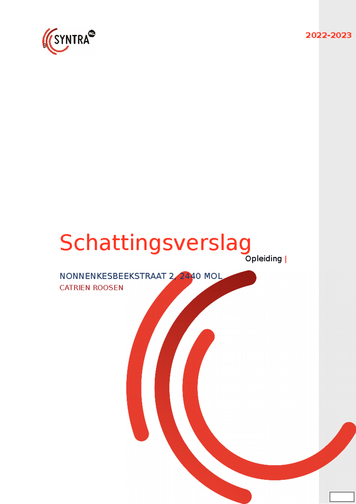 Schatting Nieuwbouw Vastgoedmakelaar 08012023 - 3 2022 ...