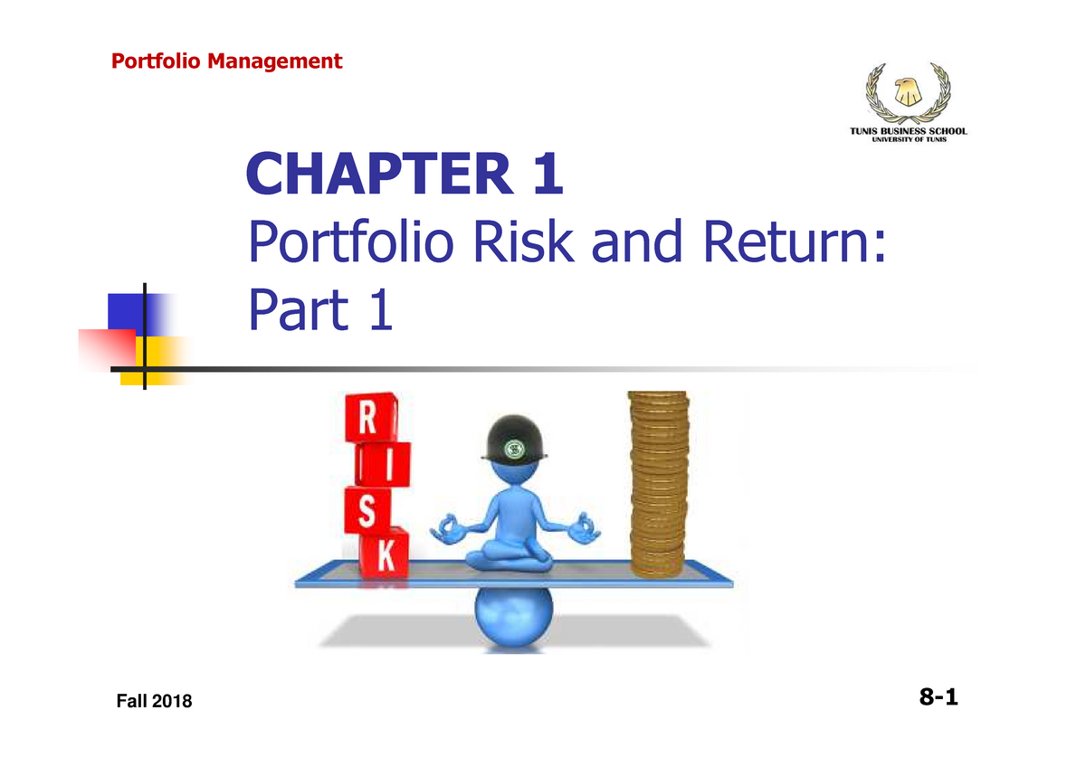 Chap 1- Portfolio Risk And Return Part1-unlocked - 8- CHAPTER 1 ...