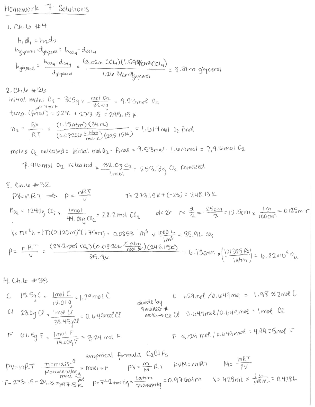 Hw 7 Petrucci Solutions - Chem 101 - Studocu