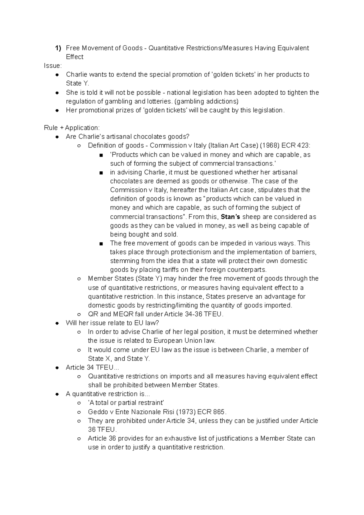 eu-summative-plan-1-free-movement-of-goods-quantitative