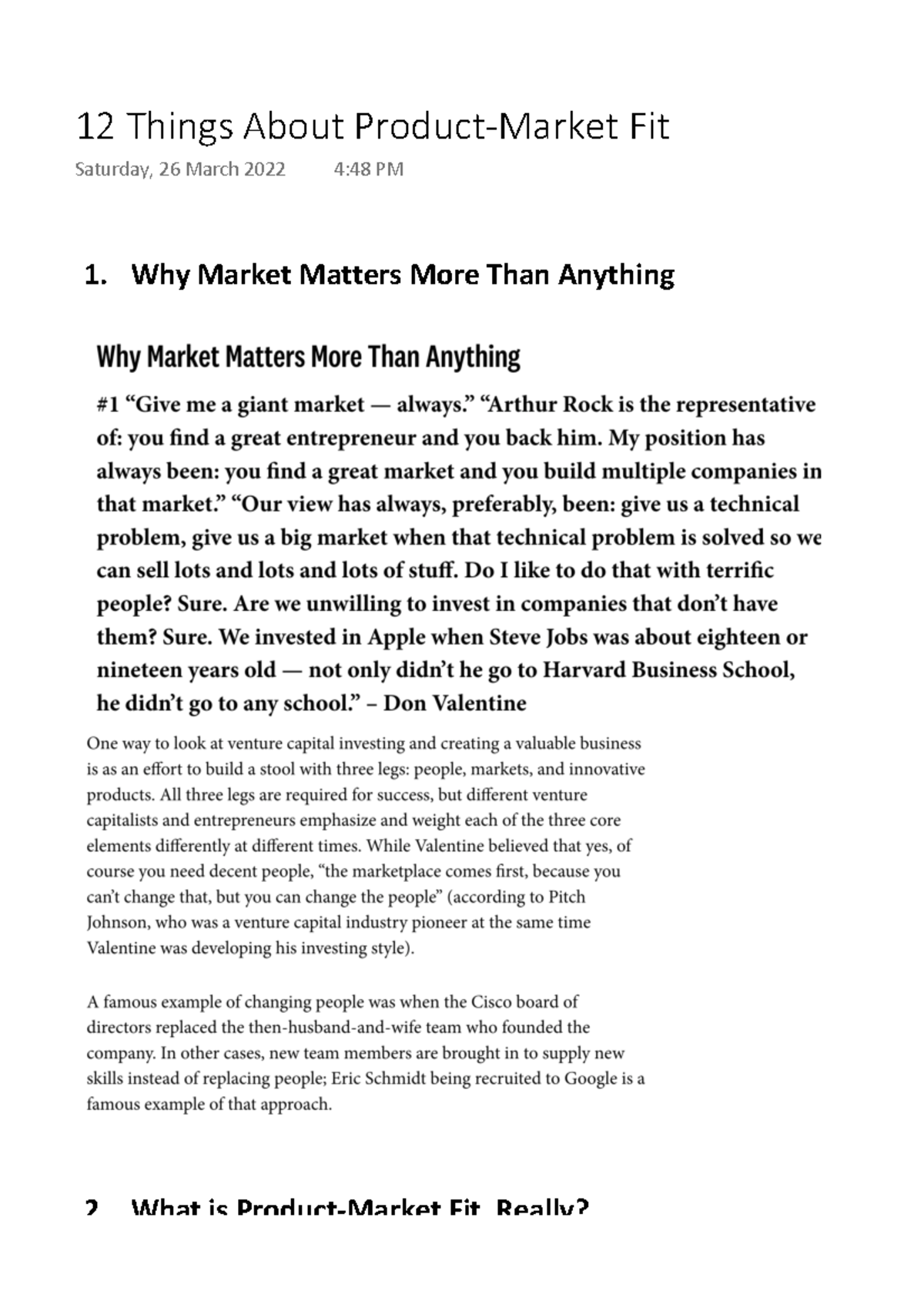 12 Things About ProductMarket Fit Why Market Matters More Than