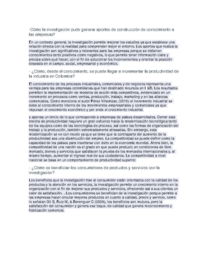 Foro De Investigacion Studocu