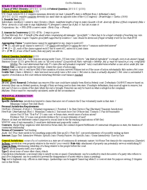 Civ Pro Outline - Class And Reading Notes Compiled Into One Document ...