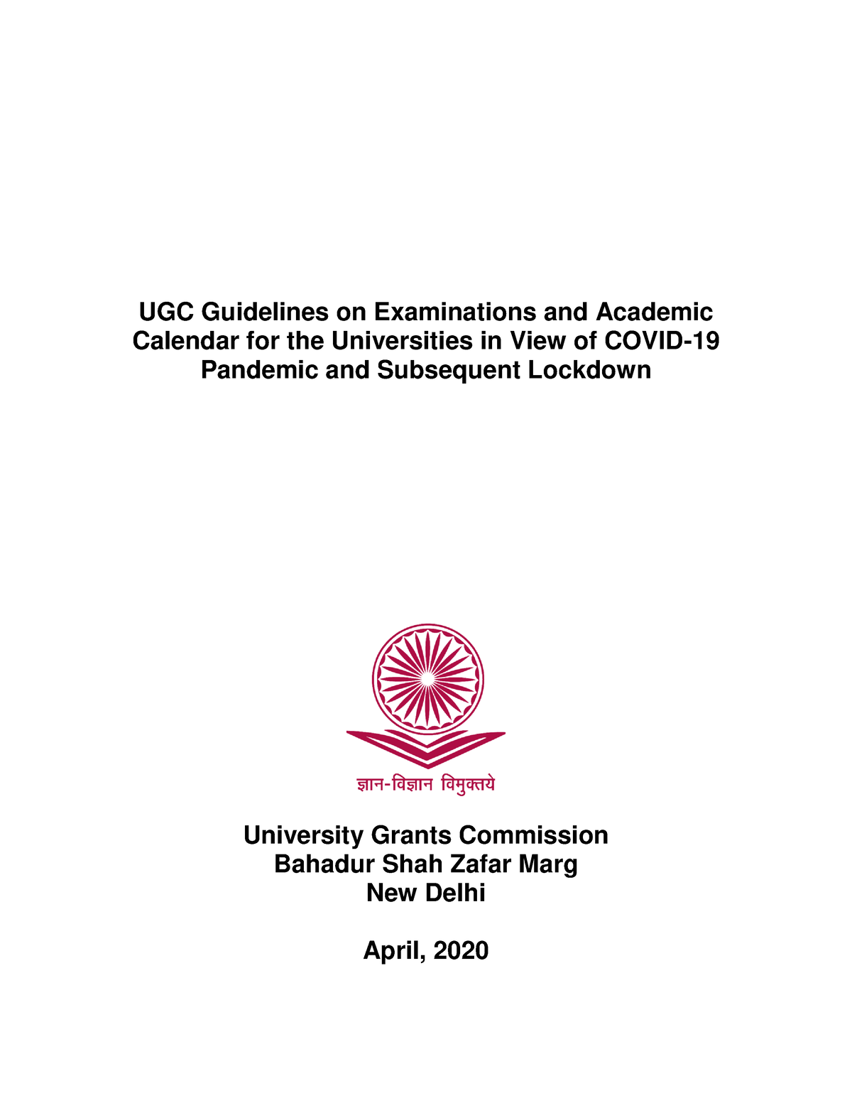 ugc guidelines for research papers