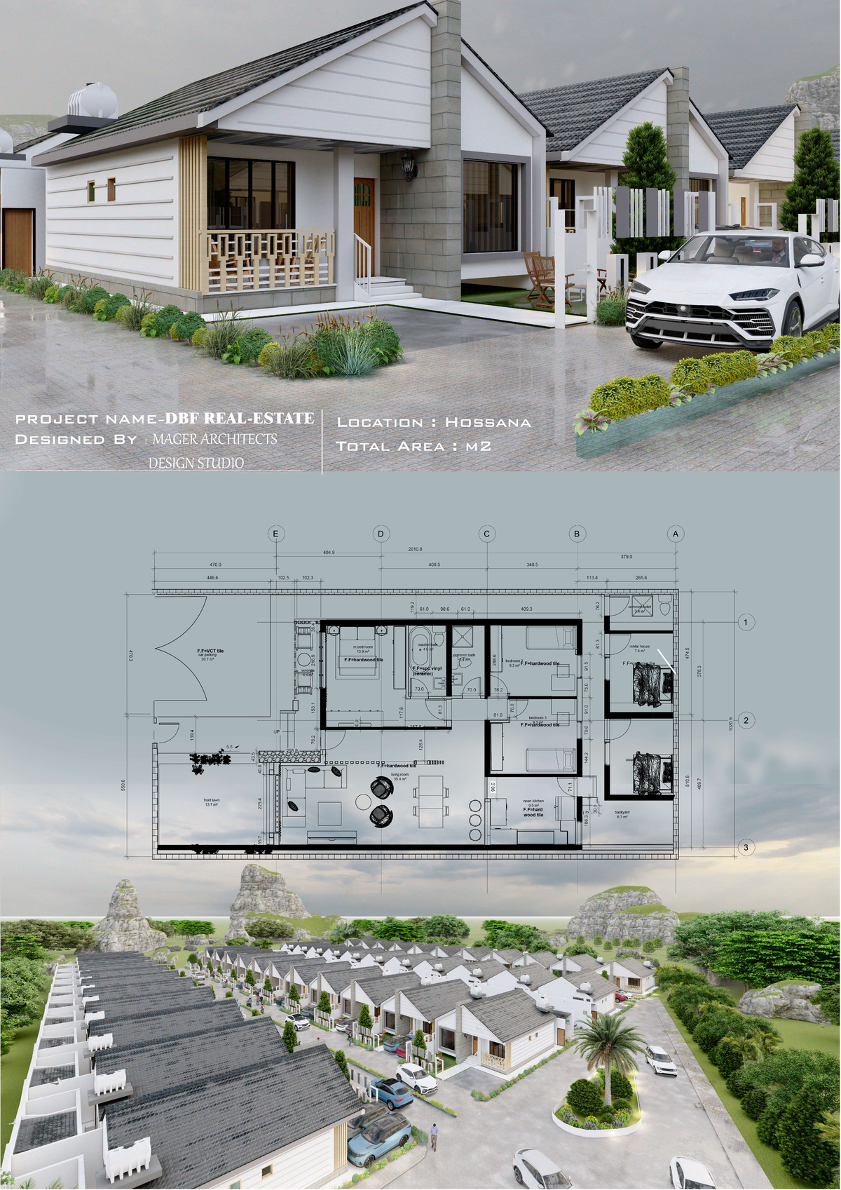 Dbf real estate g+0 - Architecture Basics-Design studio I & II - Studocu