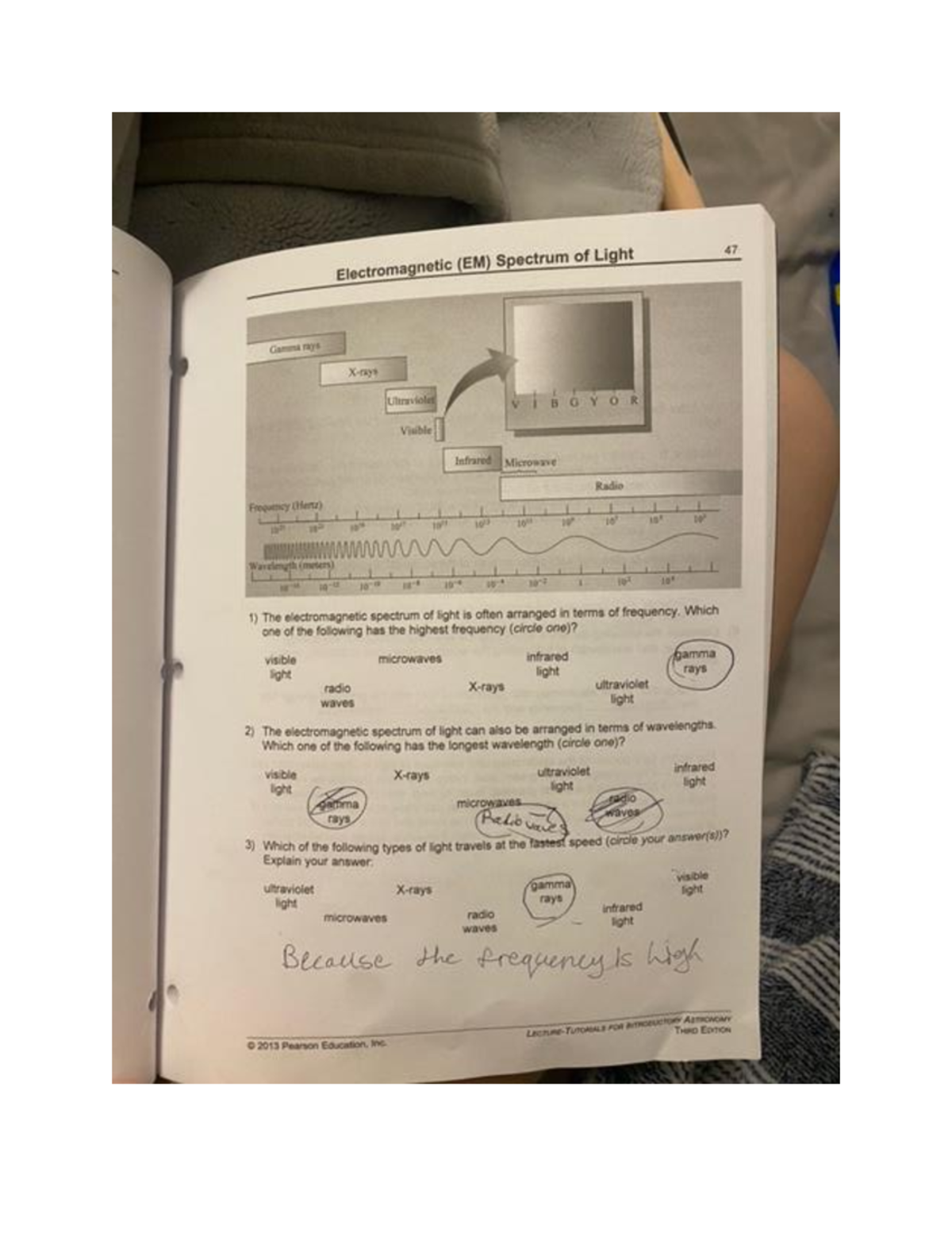 Astro 1002 Worksheet Pages 47-49 - AST 1002 - Studocu