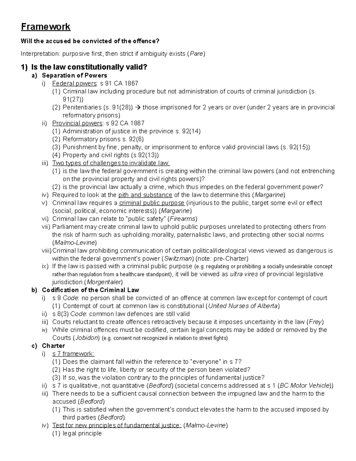 criminal-law-framework-midterm-exam-framework-will-the-accused-be