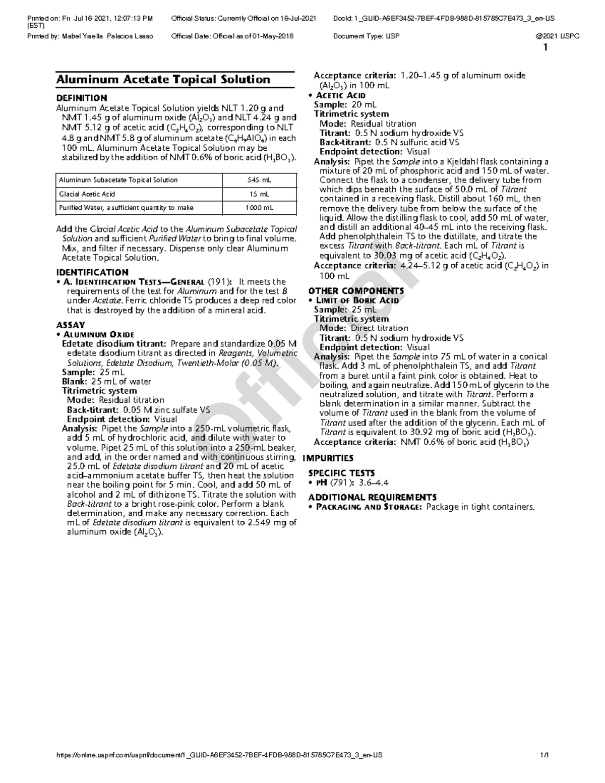 GUIDA6EF34527BEF4FDB988D815785 C7E473 3 enUS Aluminum Acetate