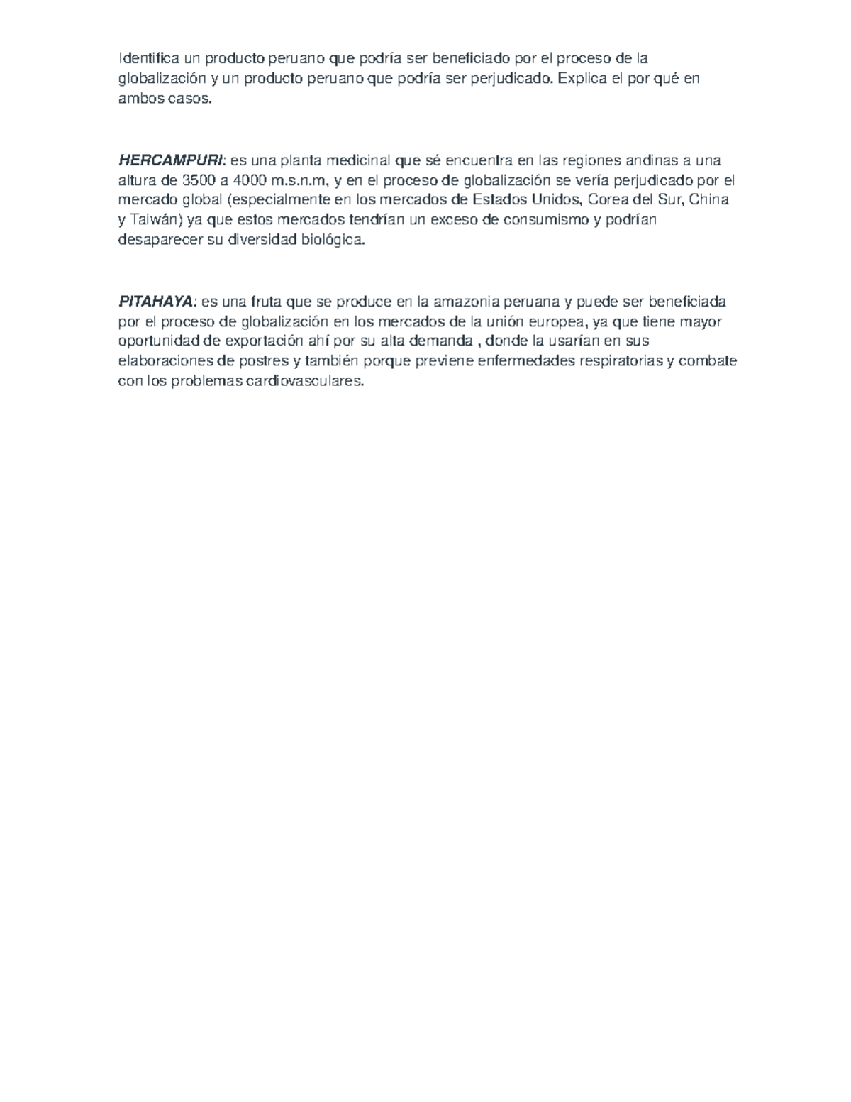 S02 T1 Tarea Investigacion I Vz253 Utp Identifica Un Producto Peruano Que Studocu