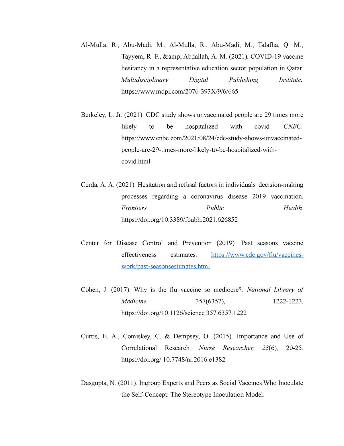 Bernard Final - Additional references - Al-Mulla, R., Abu-Madi, M., Al ...