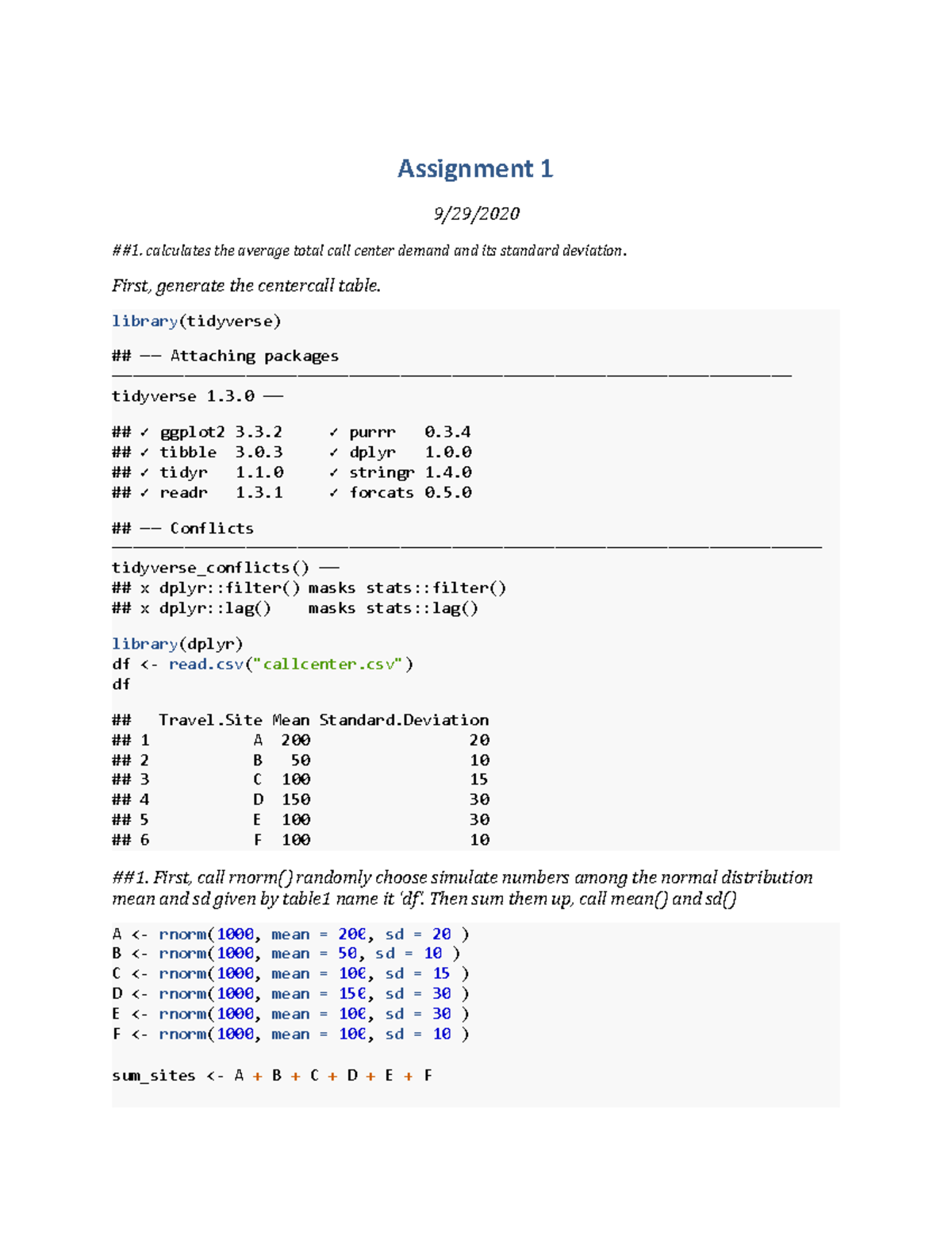 R studio homework help picture
