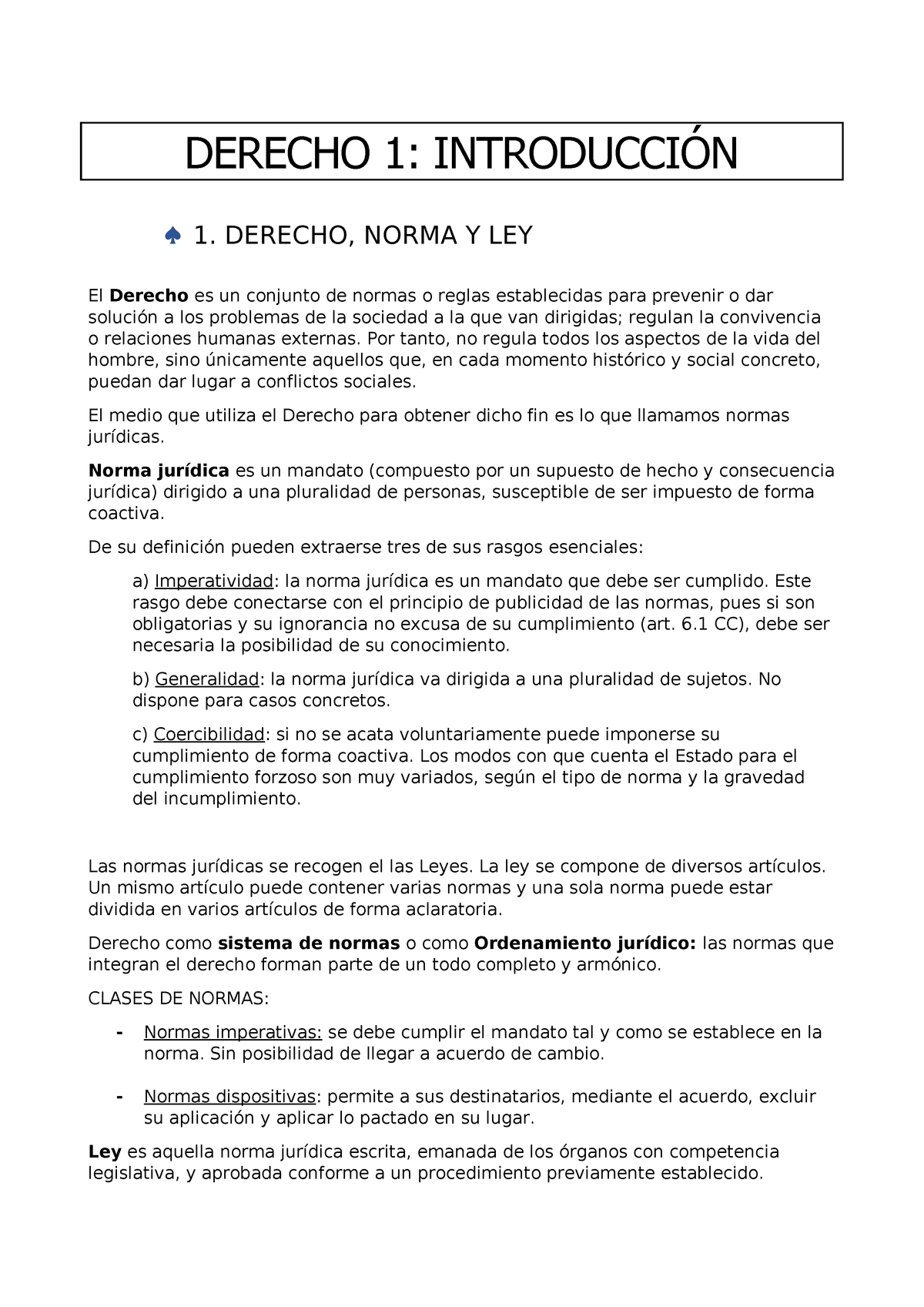 Derecho Tema 1 Universidad De Almeria 63101102 Ual Studocu