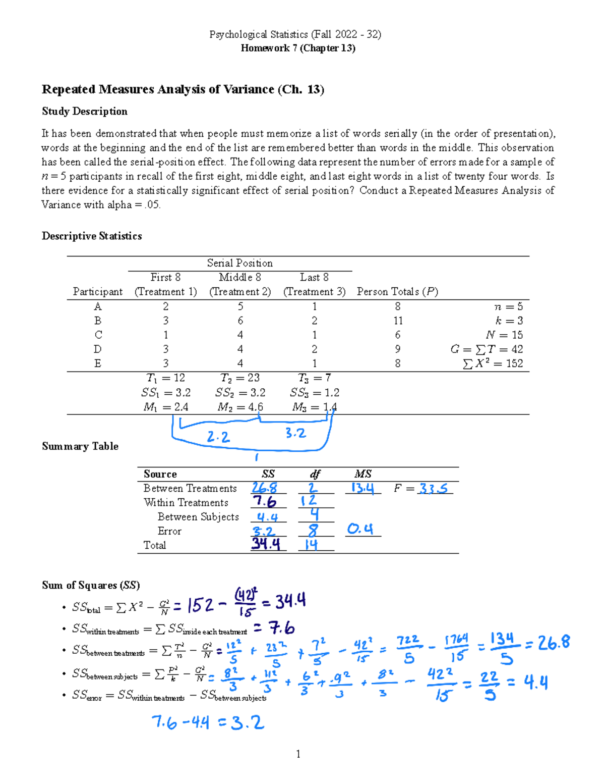 psychology statistics homework help