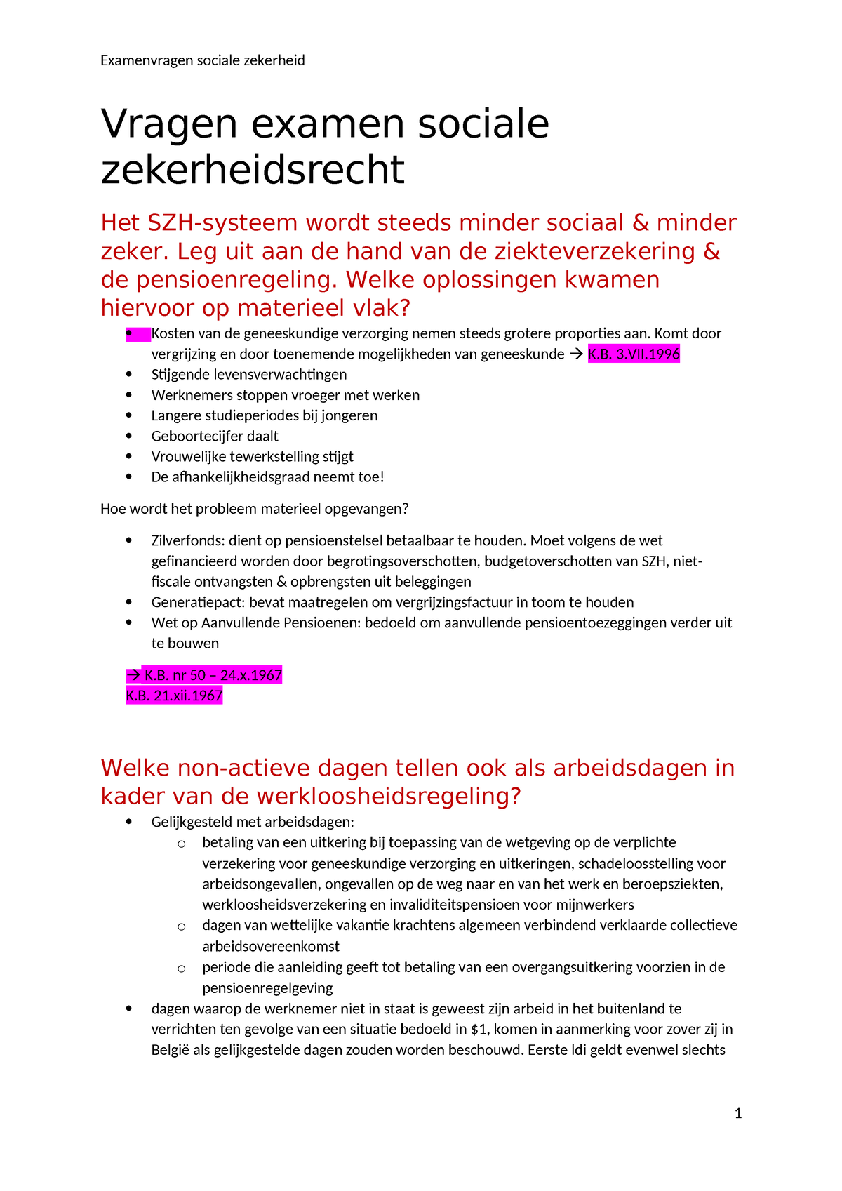 Vragen-examen-sociale-zekerheidsrecht-Lisa-De-Bruyne-1 - Vragen Examen ...