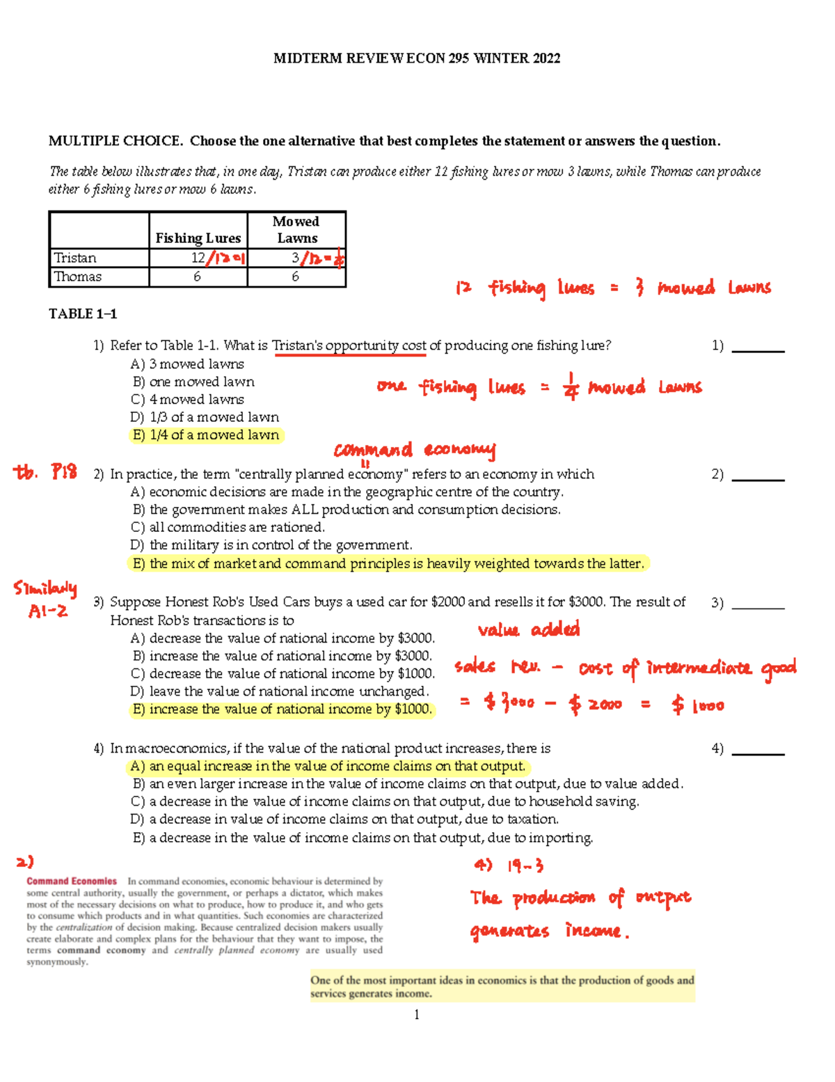 Midterm Review Notes - Ilhjlkjkjl - MULTIPLE CHOICE. Choose The One ...