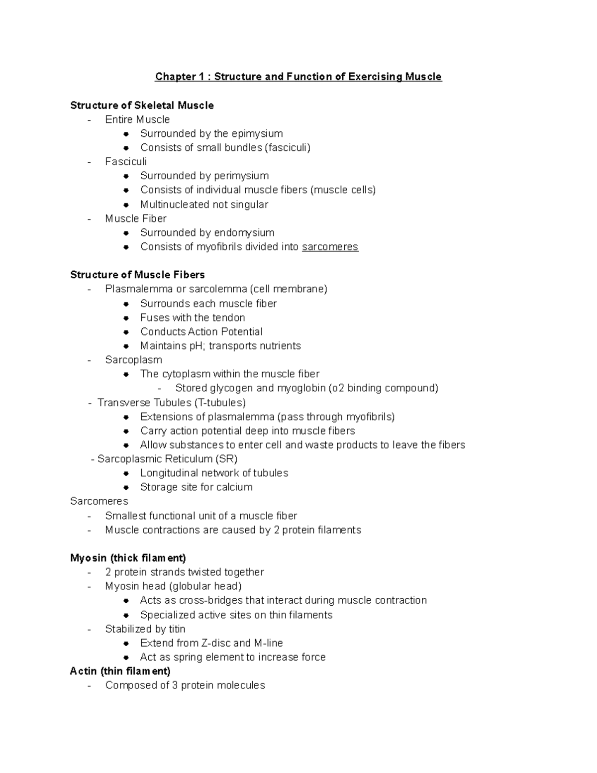 EXSC 3470 - Lectures Notes On EXSC 3470 - Chapter 1 : Structure And ...