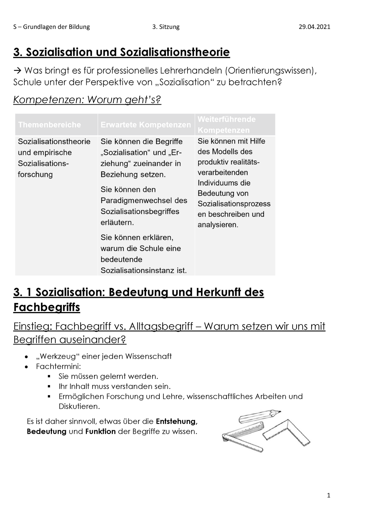 (3) Sozialisation Und Sozialisationstheorien - 3. Sozialisation Und ...