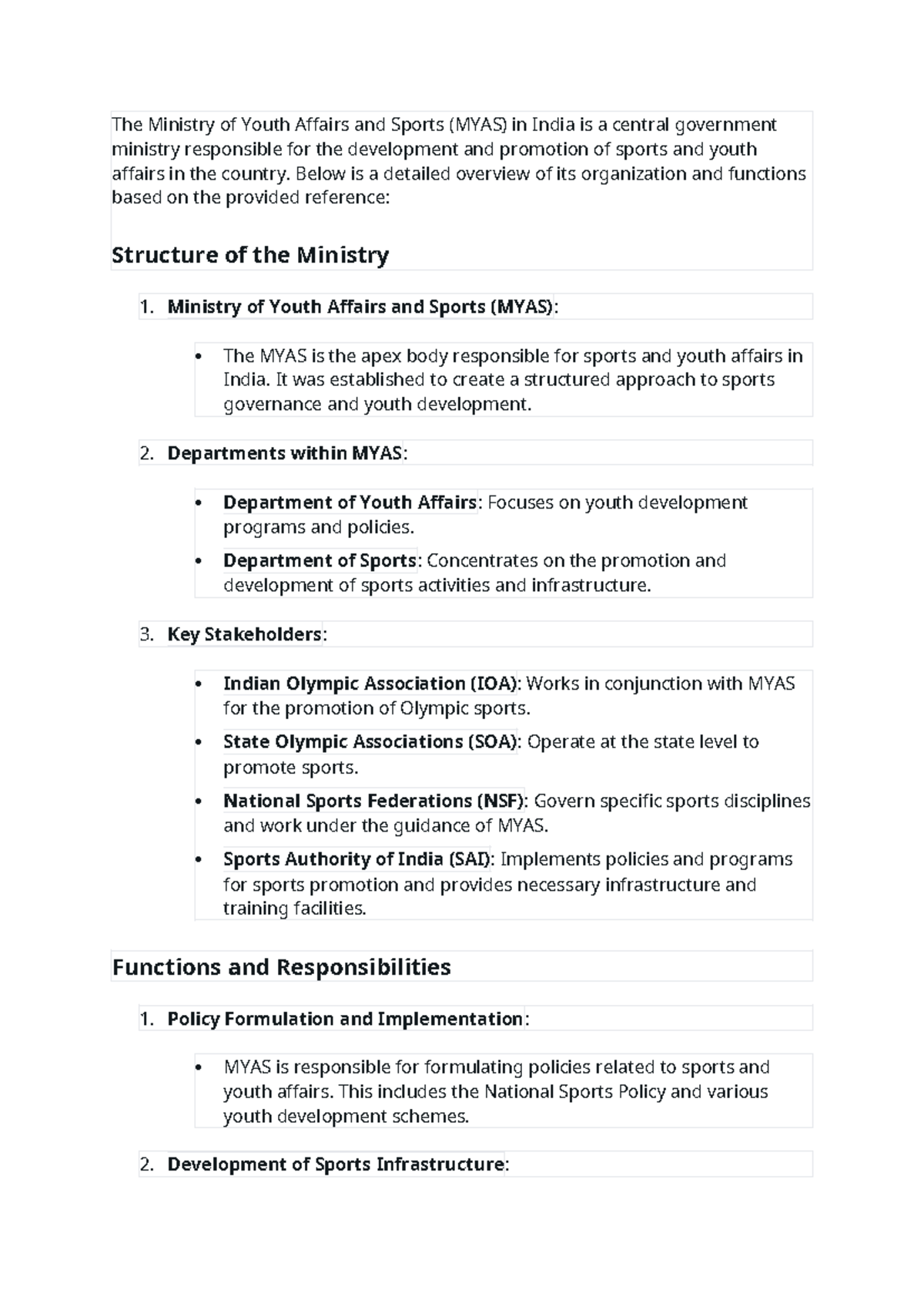 Sports Law - asasasa - The Ministry of Youth Affairs and Sports (MYAS ...
