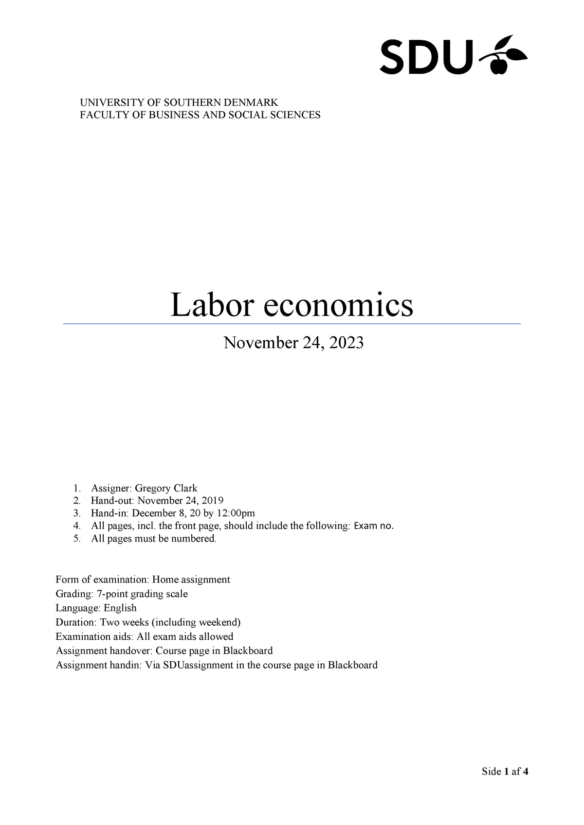 economics assignment 2023