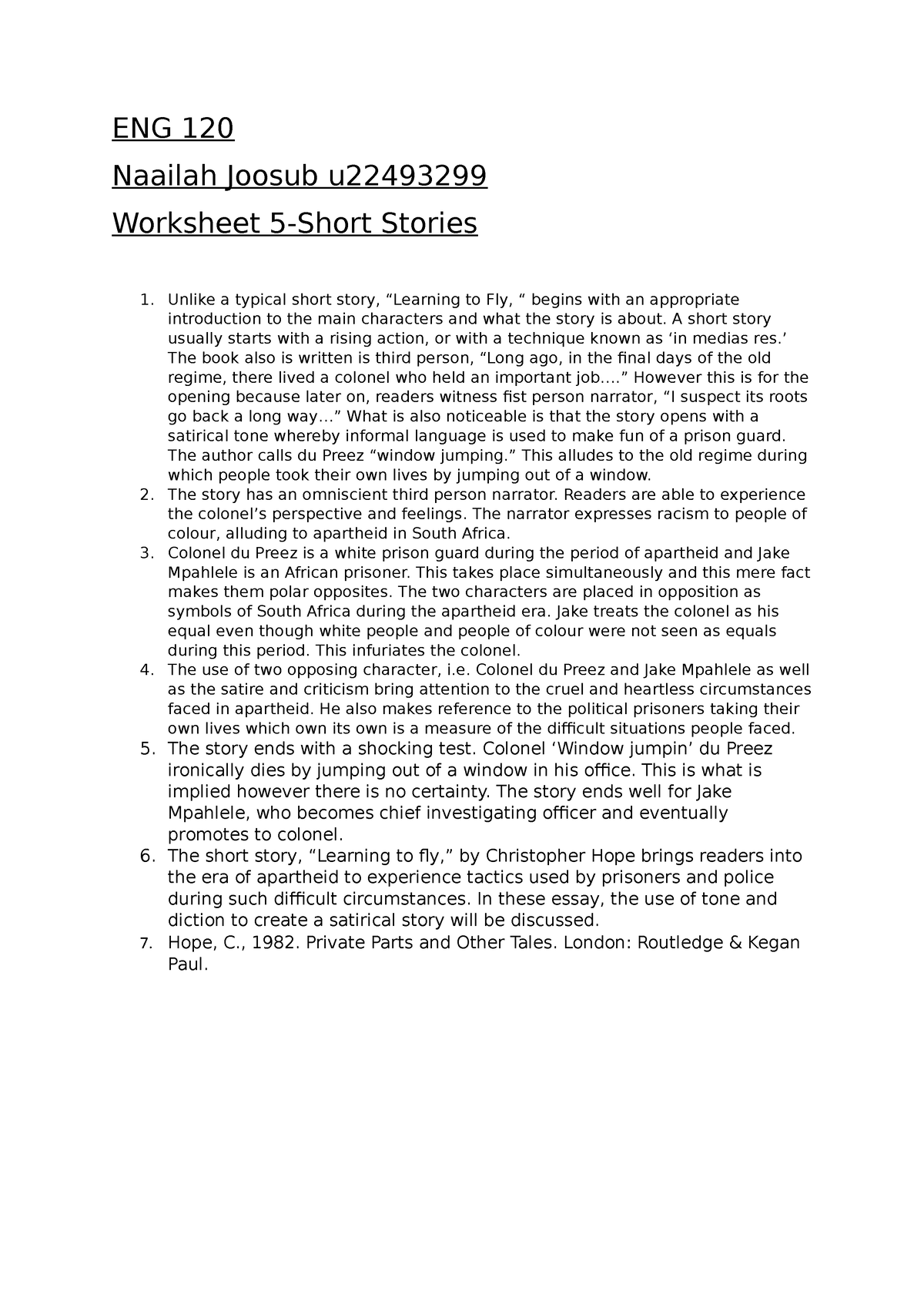 week-5-eng-short-story-practical-worksheet-eng-120-naailah-joosub-u