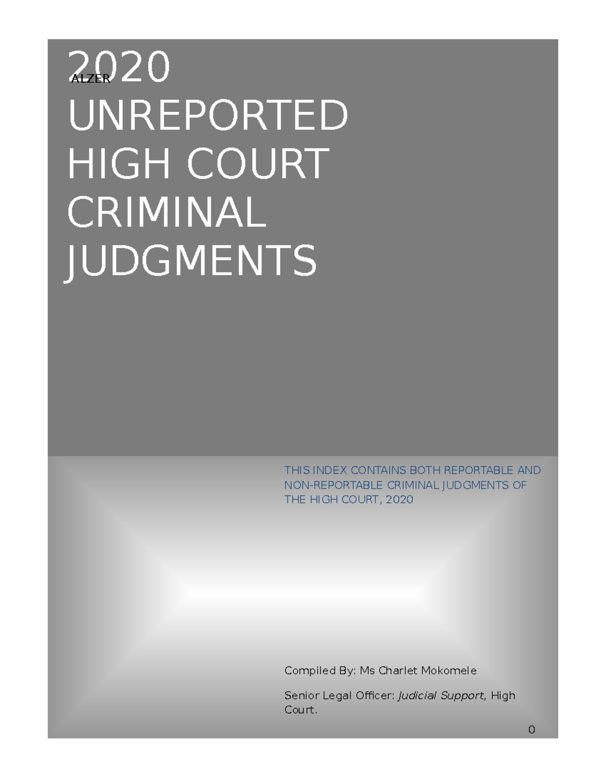 2020-unreported-high-court-criminal-judgment-index-2020-unreported