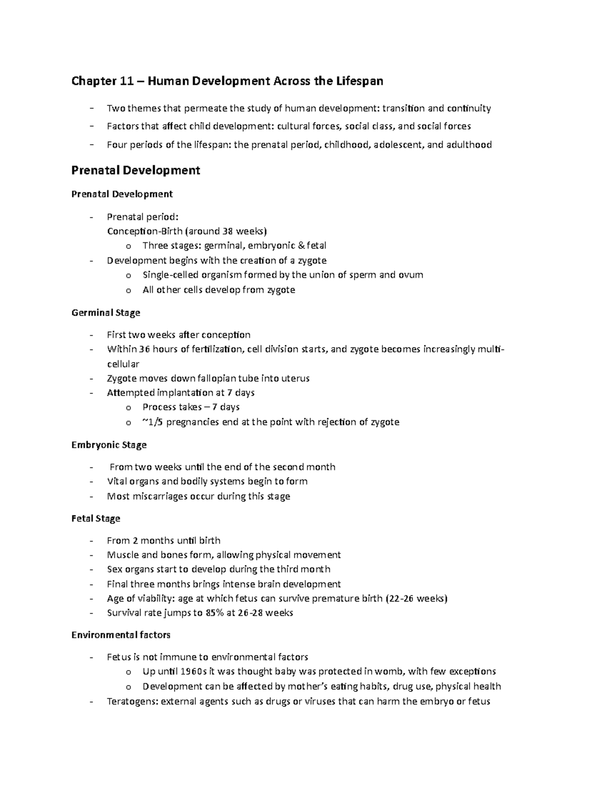 chapter-11-human-development-notes-chapter-11-human-development