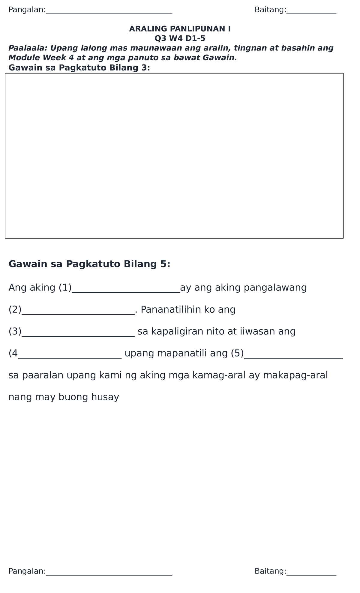 WEEK 4 Activity sheet - waaaaaaaaaaaaaaaaaaaaaa - Pangalan