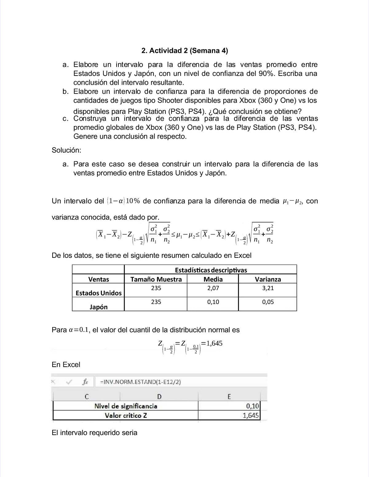 Pdf Actividad Semana Estadistica Compress Actividad Semana Actividad Semana