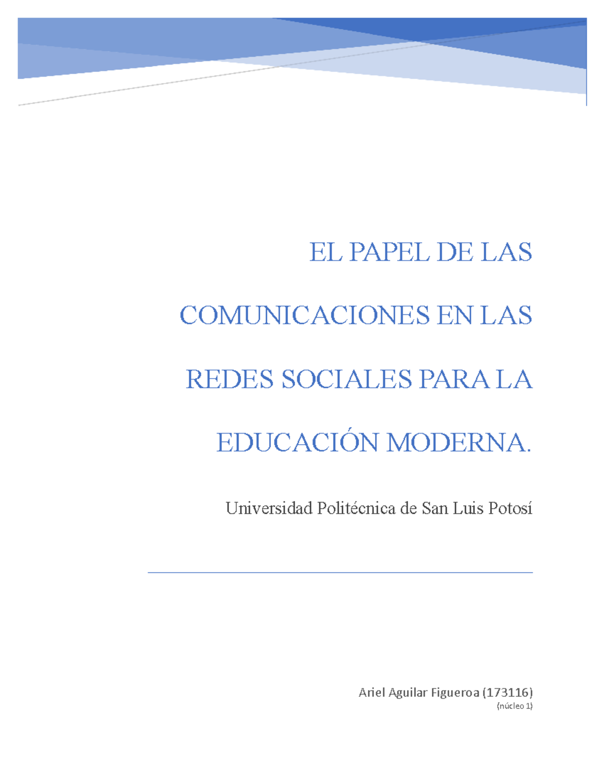 El papel de las redes sociales en la educación moderna - Ariel Aguilar ...