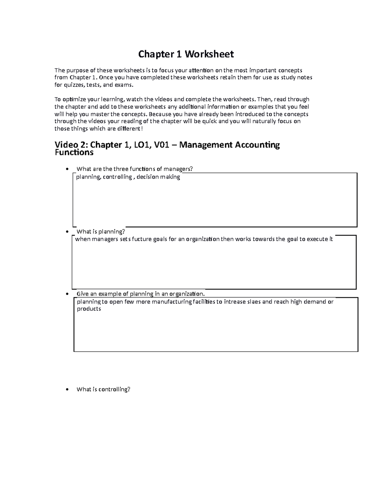 CACC406, Module 1, Chapter 1 Worksheet (accessible) - Chapter 1 ...