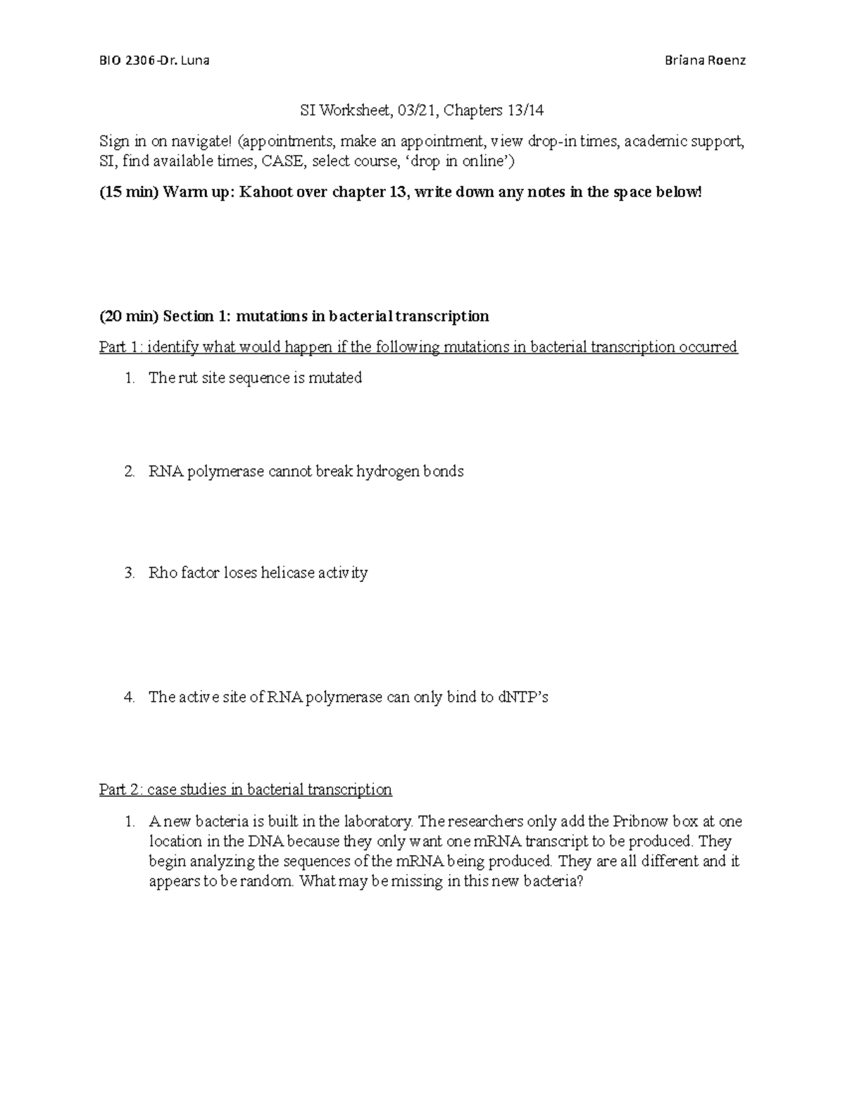 +worksheet+chapters+13+and+14 - SI Worksheet, 03/21, Chapters 13/ Sign ...
