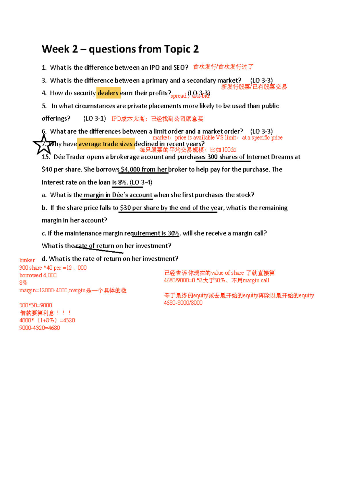 BAO3403 Session 2 questions - Week 2 – questions from Topic 2 What is ...