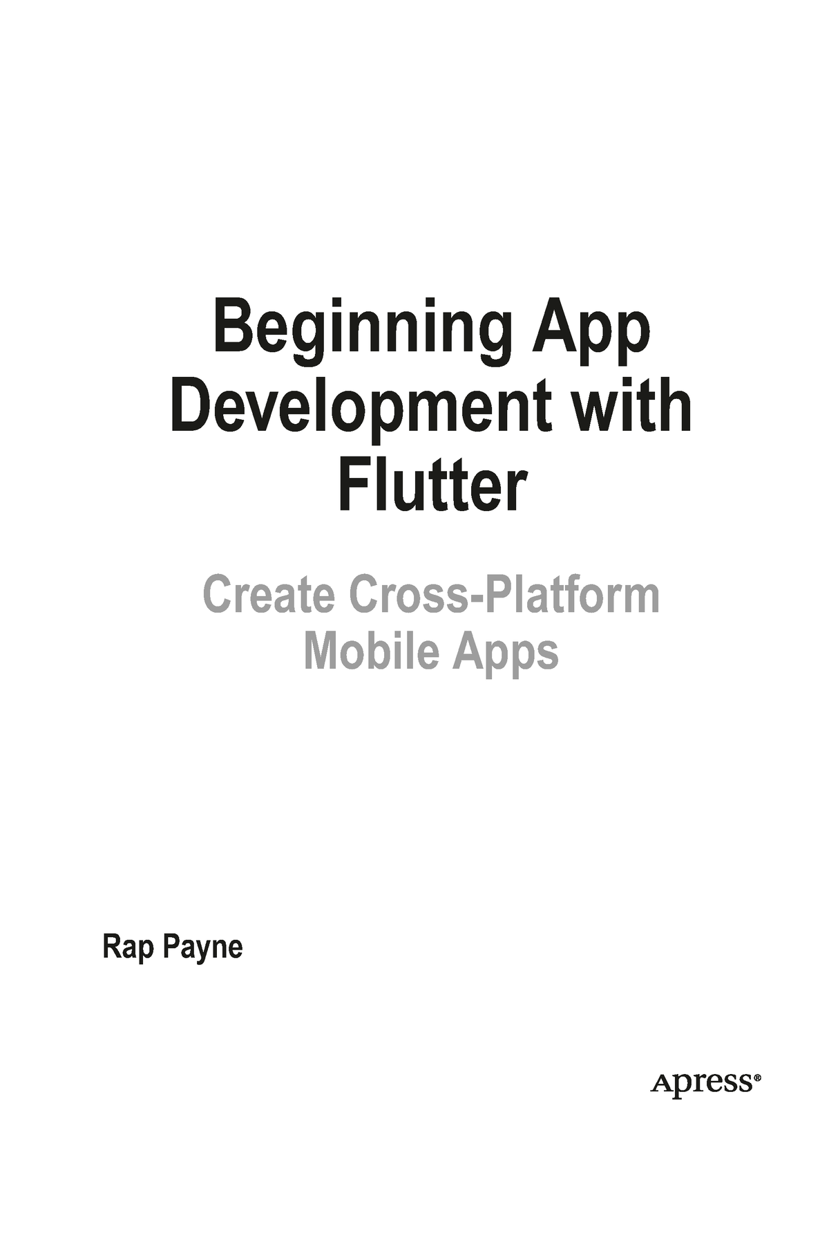 1 - Learn To Code In Flutter - Beginning App Development With Flutter ...