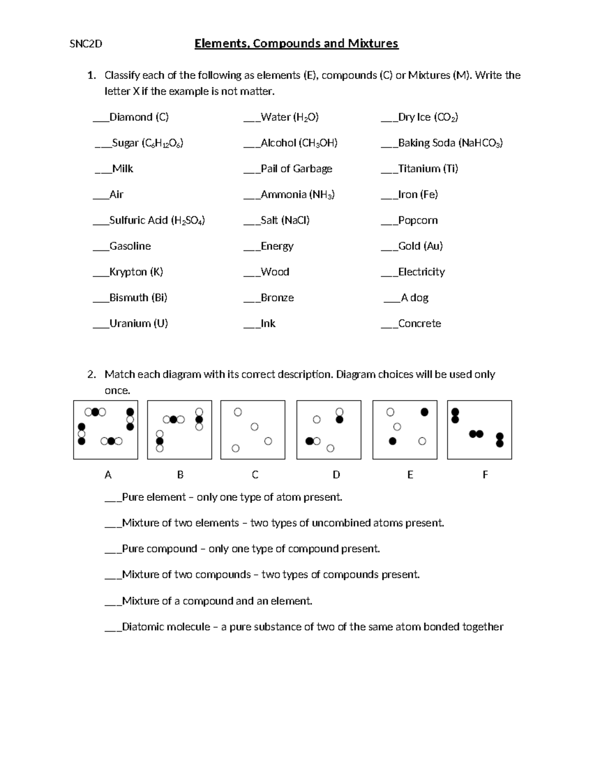 lesson-1-elements-compounds-and-mixtures-worksheet-snc2d-elements