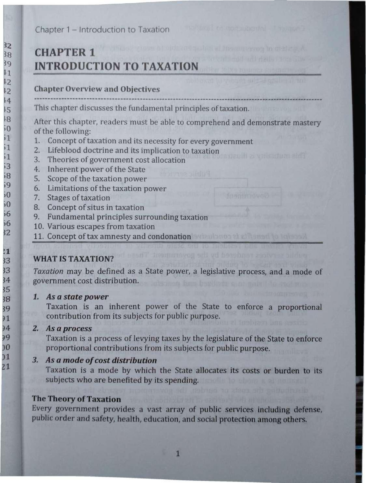 Income Taxation (Banggawan) - Chapter 1 And 2 - Accountancy - Studocu