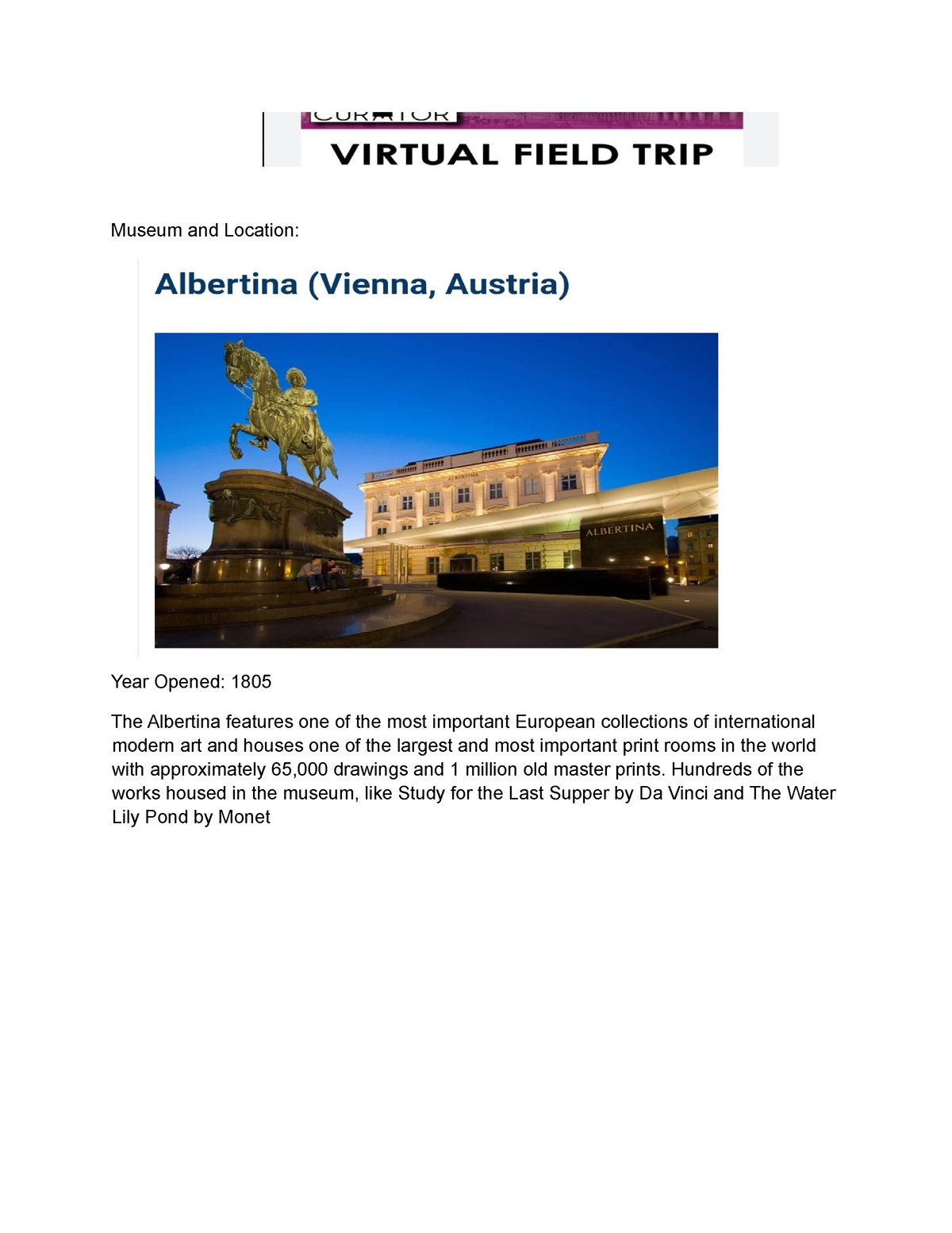 discussion-3-1-virtual-field-trip-in-museums-around-the-world-museum