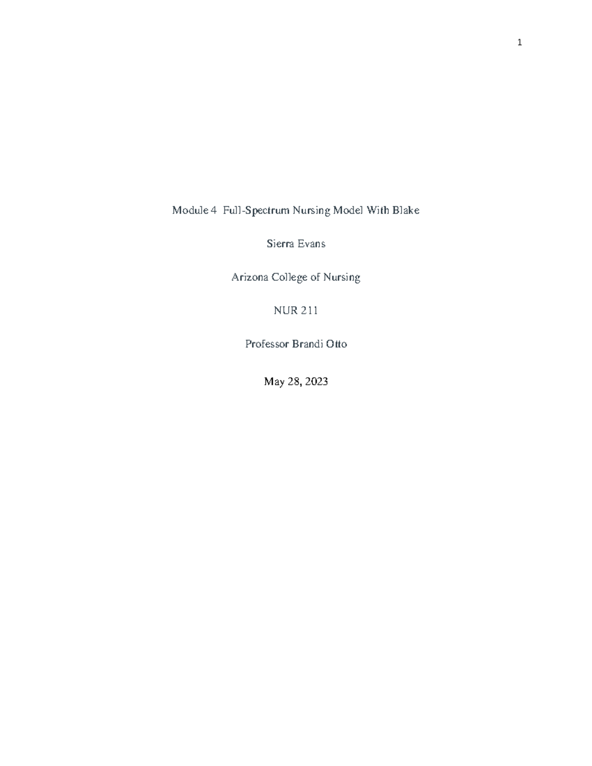 Assessing and Planning Care for Blake with Diabetes and Renal Failure ...