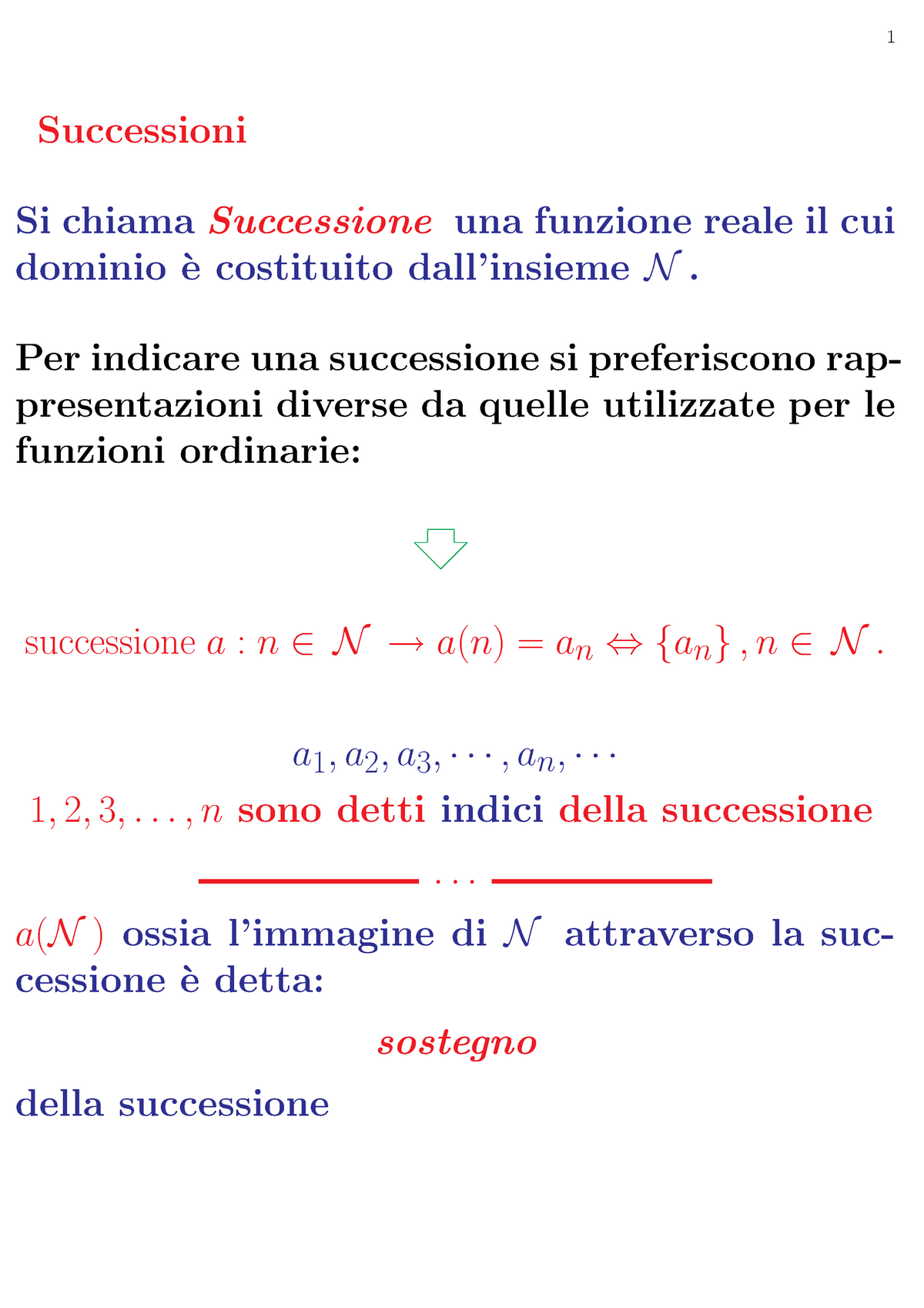 Metodi Succesbis - Successioni - Successioni Si Chiama Successione Una ...