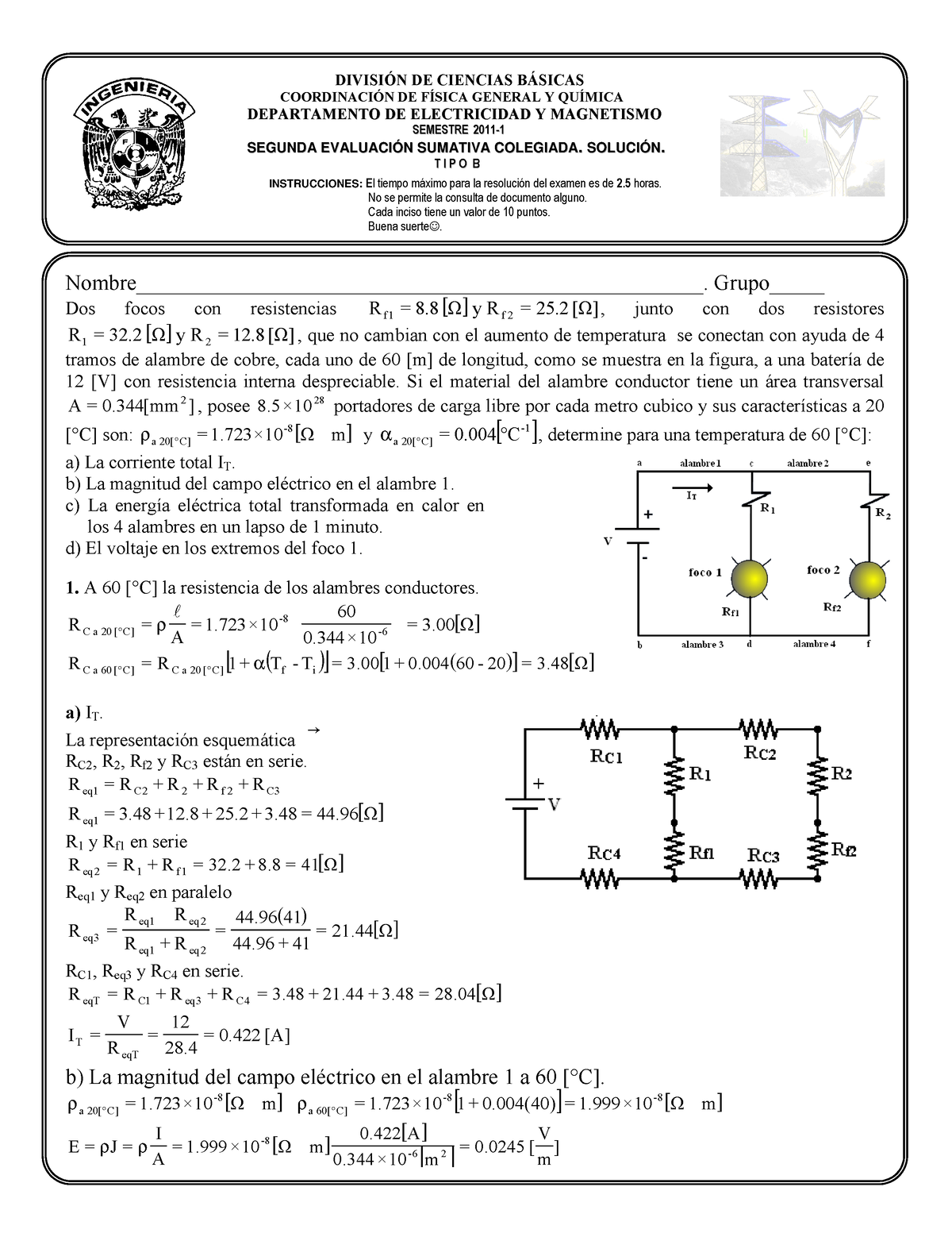 2ESC-tipo B- 2011-1-Solucion - Nombre