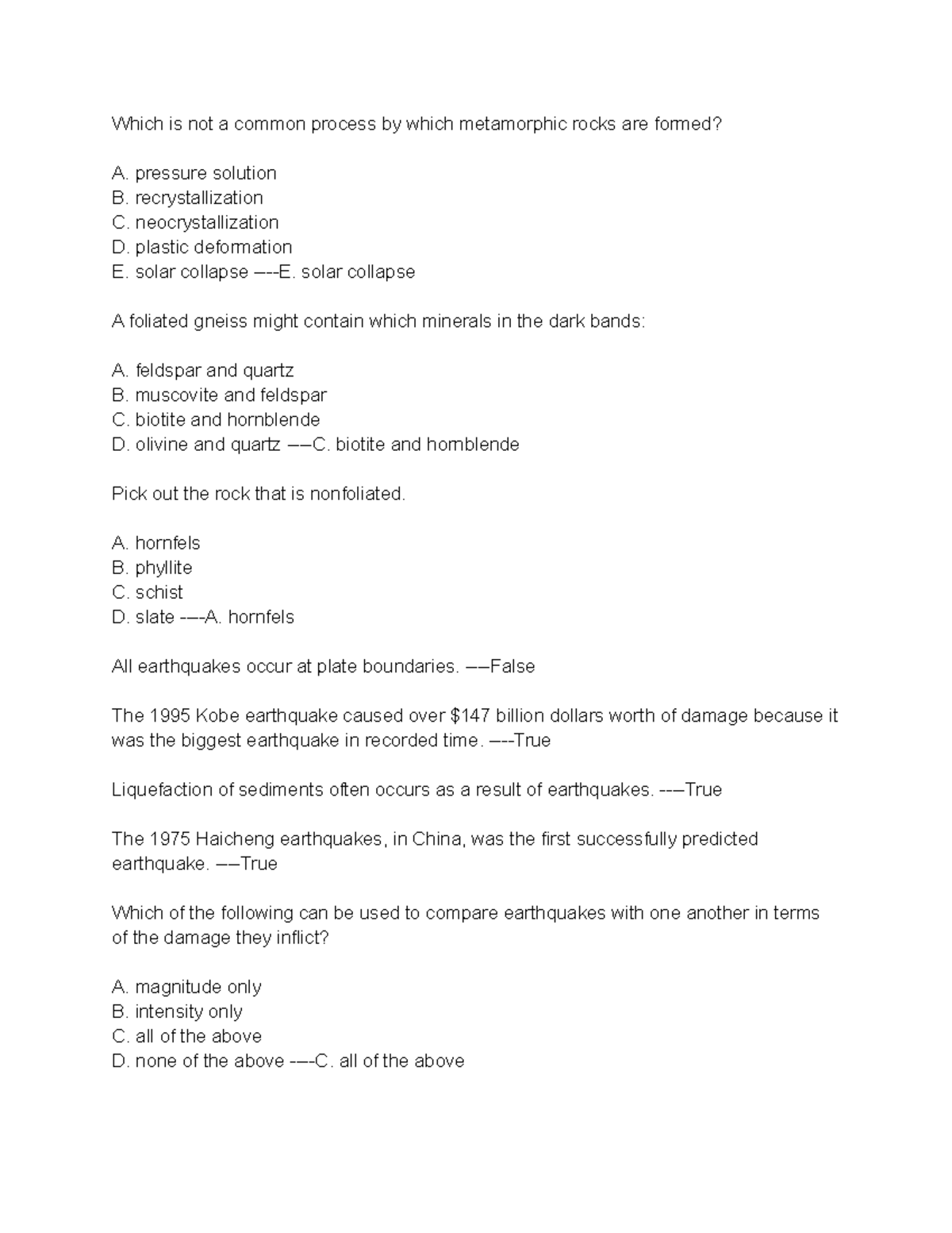 geology-101-final-25-which-is-not-a-common-process-by-which