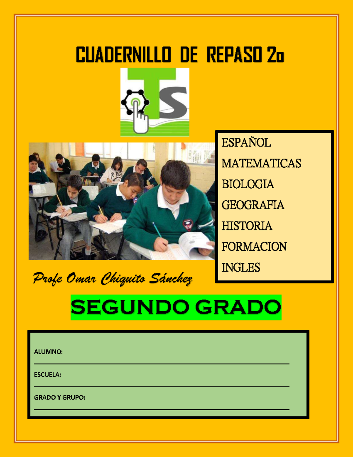 Cuadernillo De Repaso 2do Grado Secundaria Avanzare