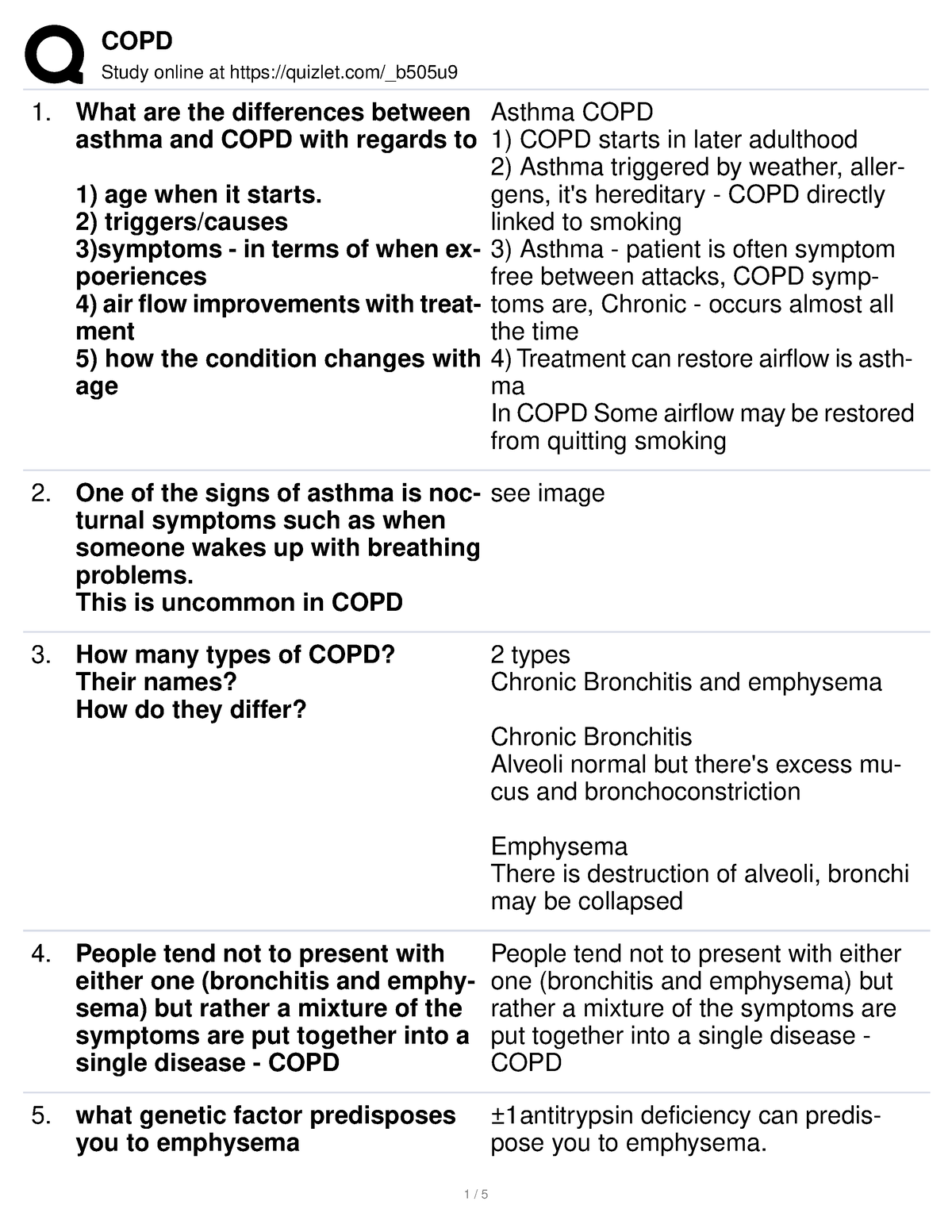 copd hesi case study quizlet