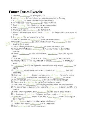 Repaso Del Tema Fill In The Blanks With The Present Perfect Mary