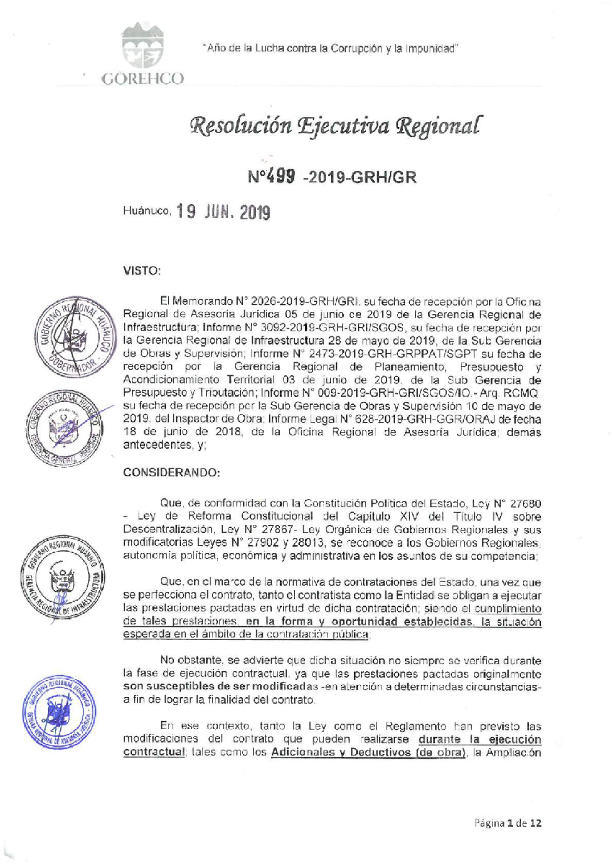 Resolucion De Aprobacion Y Deductivo Vinculante-modelo - Matemáticas V ...