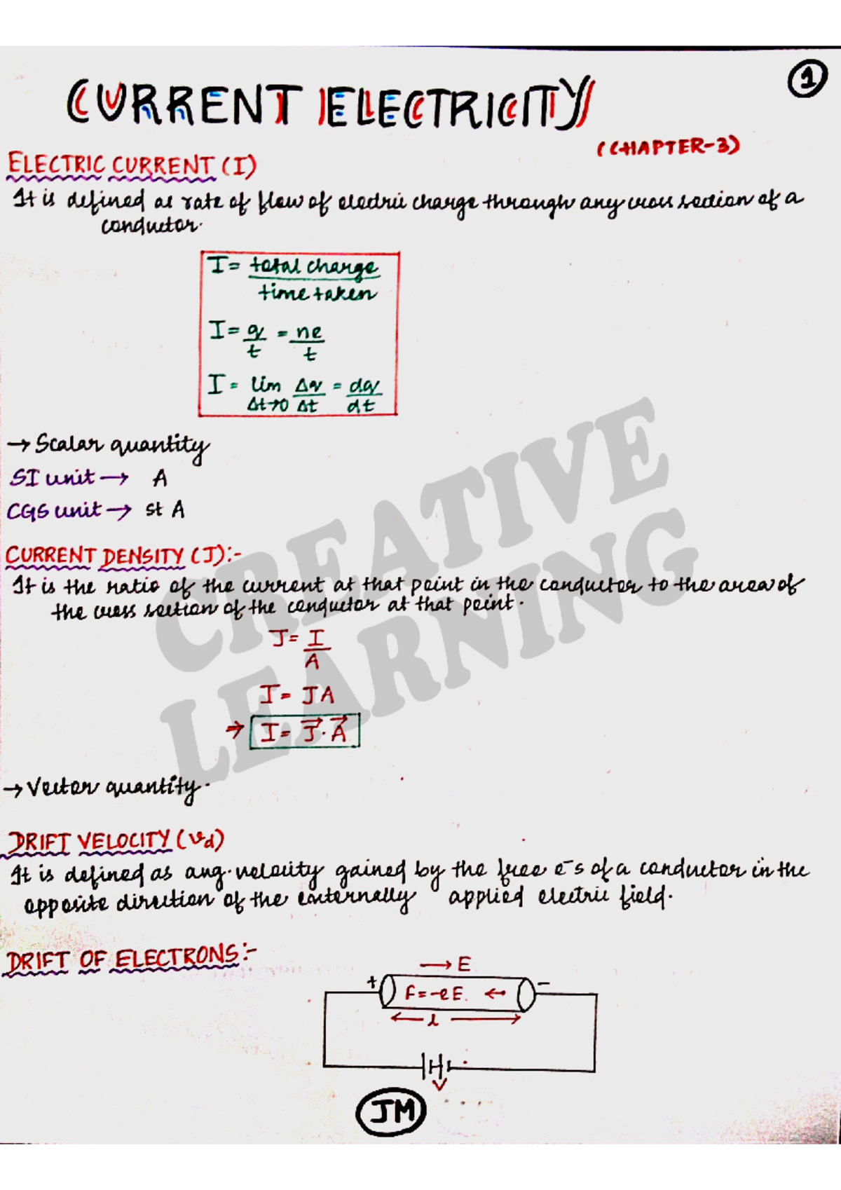 College Physics Ii Lecture Notes 3 Phy 1620 Studocu